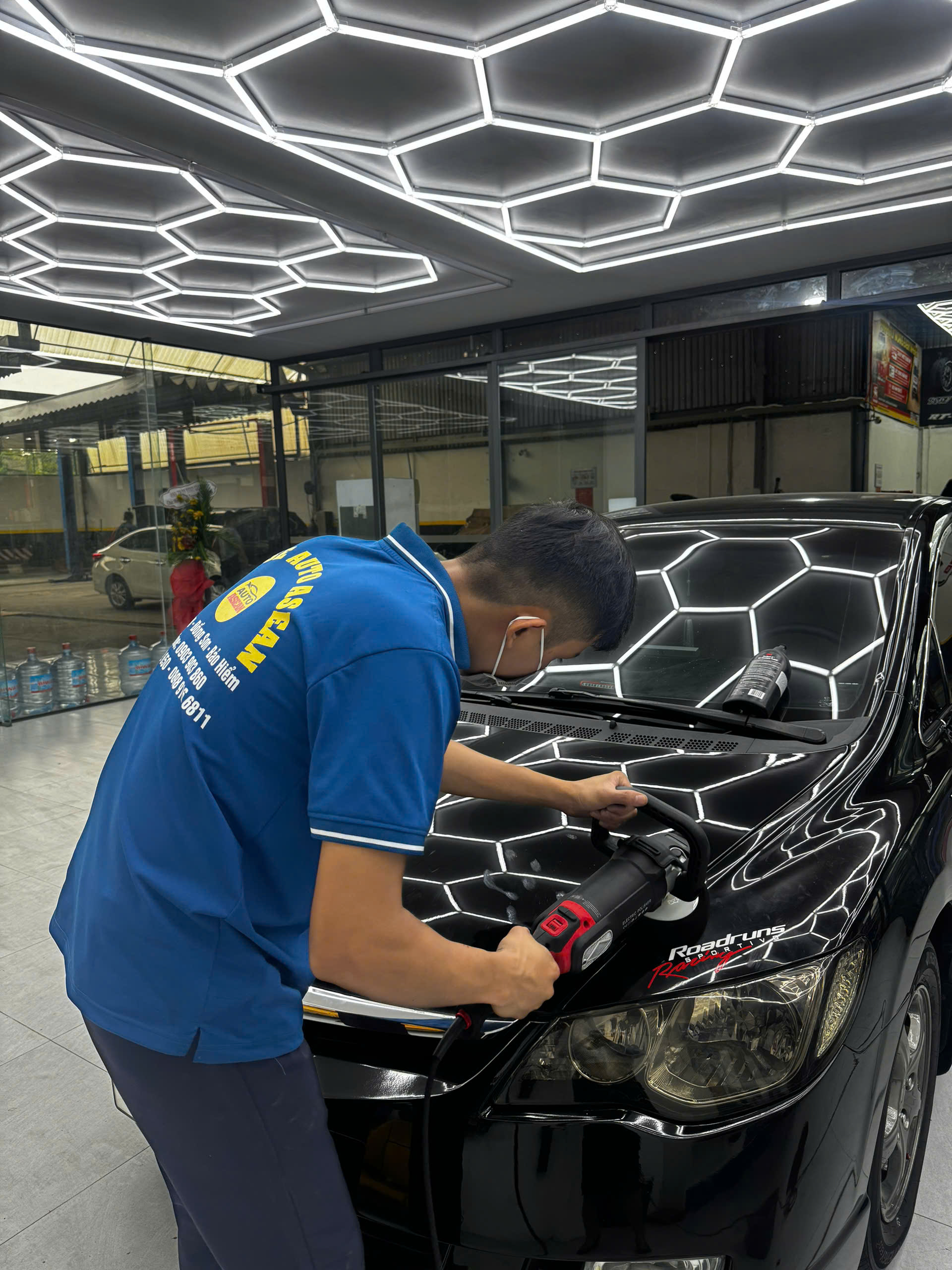 dịch vụ sơn xe ô tô Bình Dương