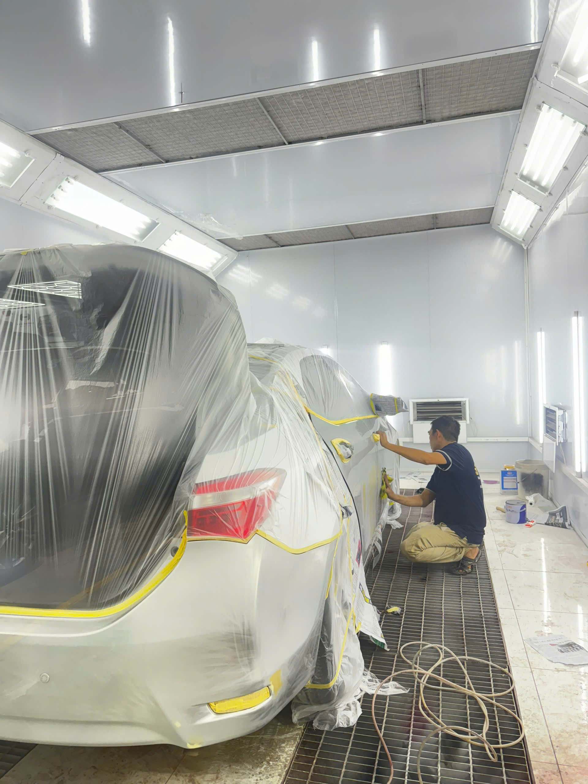 garage ô tô giá rẻ gần Thuận An - Bình Dương