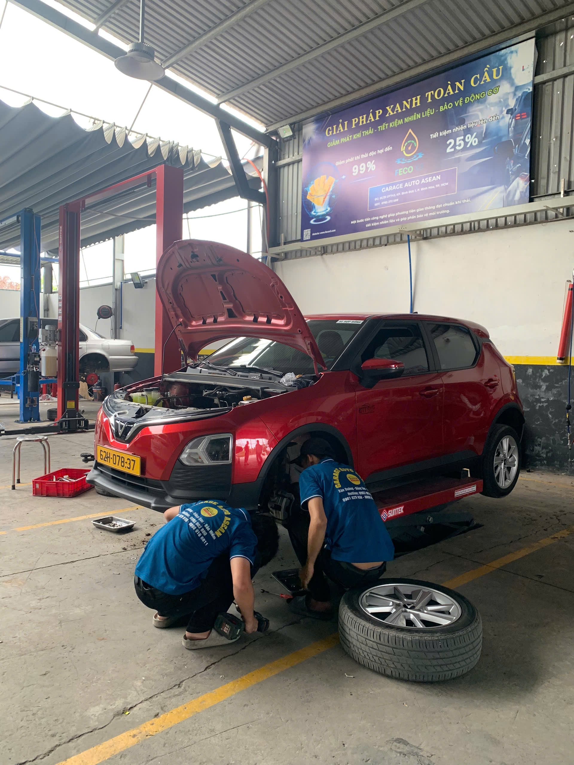 địa chỉ thay lốp xe du lịch giá rẻ tại TPHCM