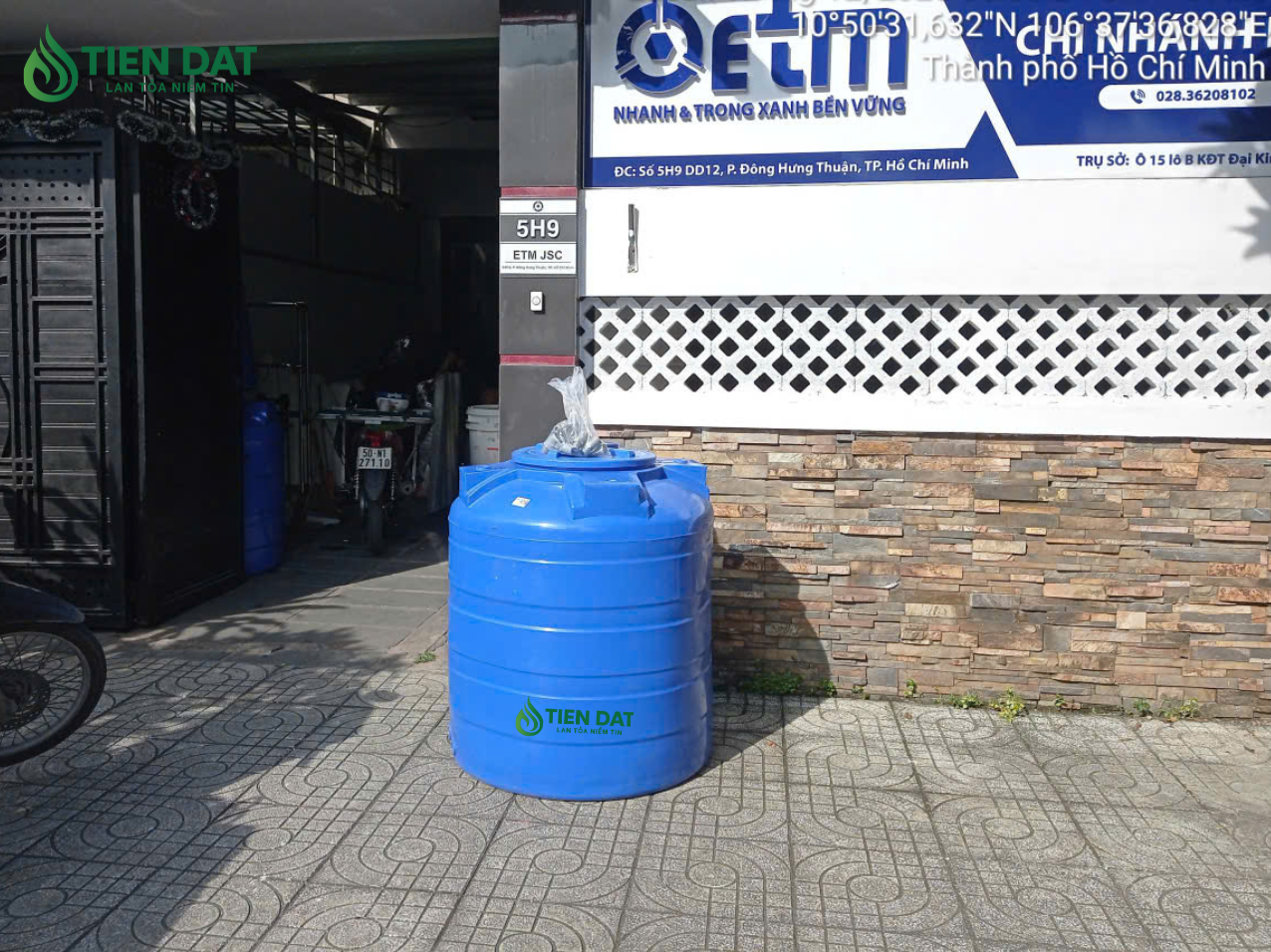 bồn nhựa đại thành 1000l bồn nhựa đại thành 1000l