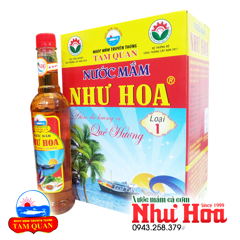 Nước mắm Như Hoa Đặc sản Bình Định