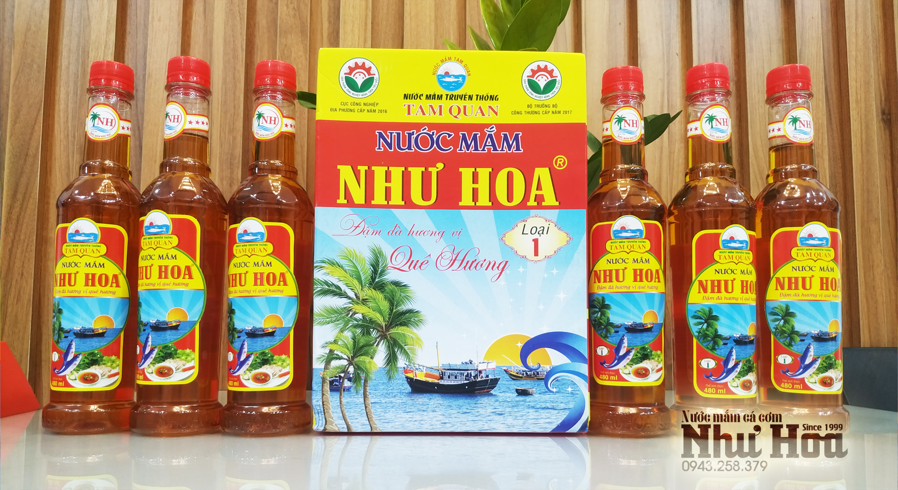 Nước mắm Như Hoa Tam Quan Bình Định