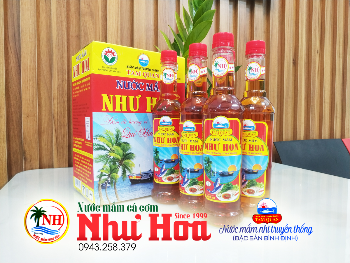 Nước mắm Như Hoa Tam Quan