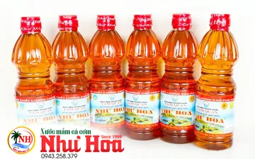 Nước mắm Như Hoa - Thương hiệu nổi tiếng ở Tam Quan Bình Định