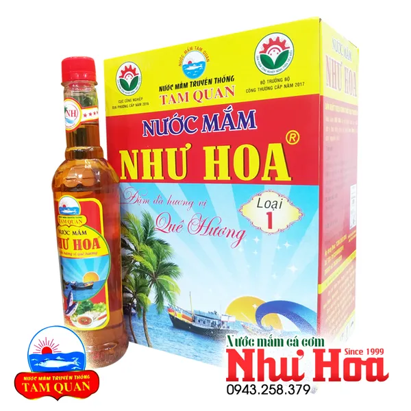 Nước mắm Như Hoa - Loại ĐẶC BIỆT