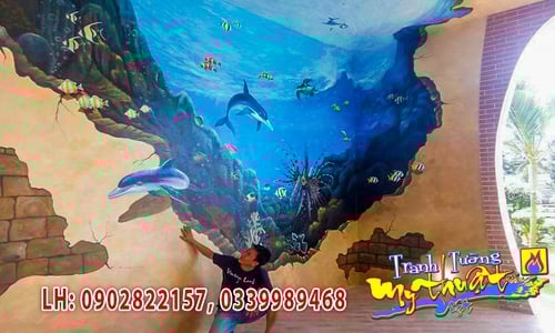 Vẽ Tranh Tường 3D Là Gì? Có Nên Trang Trí Tranh 3D Cho Không Gian Không?