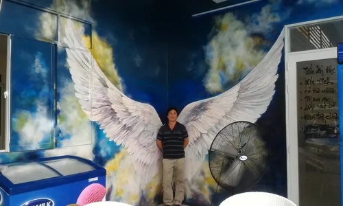 Vẽ Tranh Tường Quán Cafe TPHCM Đẹp – Thu Hút Khách Check-in