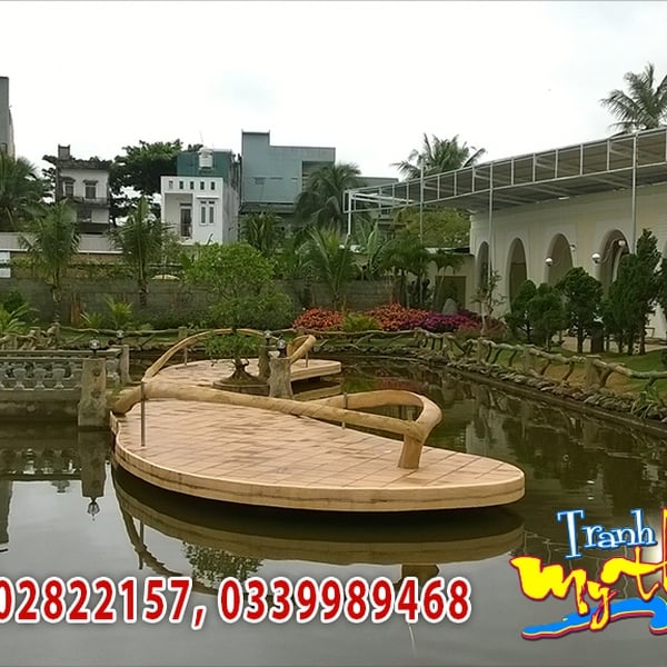 Vẽ Tranh Tường 3D Cafe Đôi Dép – Điểm Nhấn Nghệ Thuật Tại Bảo Lộc