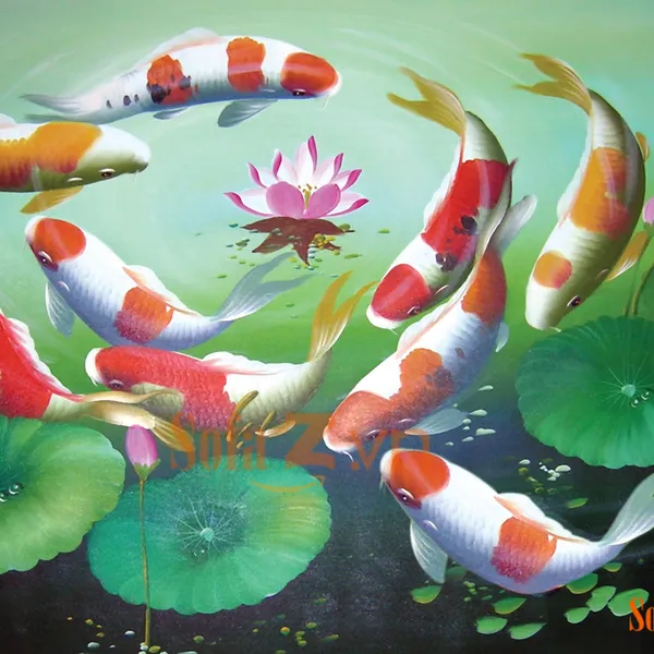 Vẽ tranh tường phòng khách.Q7