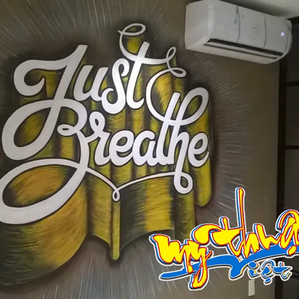 Vẽ tranh tường quán Cafe Trà sữa Q.10