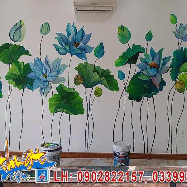 Vẽ Tranh Tường  Tranh Phỏng Khách