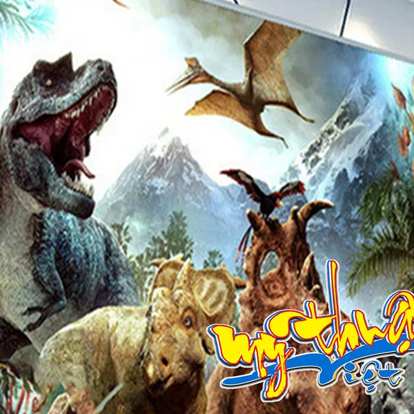 Vẽ tranh tường nhà hàng khách sạn