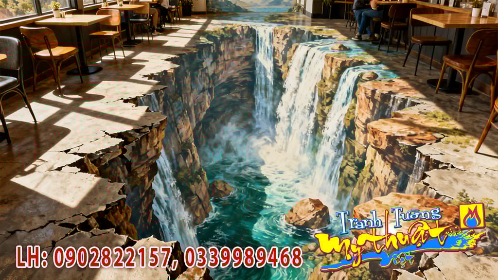 Nghệ Thuật Illusion Là Gì? Đỉnh Cao Đánh Lừa Thị Giác Trong Vẽ Tranh Tường Nghệ Thuật Illusion Là Gì? Đỉnh Cao Đánh Lừa Thị Giác Trong Vẽ Tranh Tường