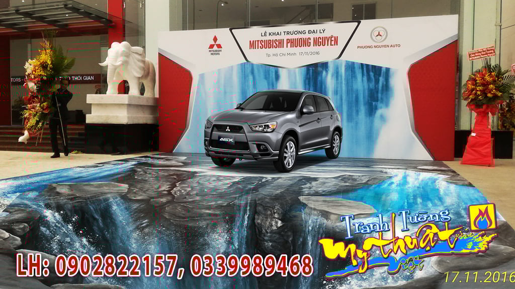 Vẽ Tranh Tường 3D Khai Trương Showroom Quận 7 – Tạo Ấn Tượng Mạnh Ngay Từ Cái Nhìn Đầu Tiên Vẽ Tranh Tường 3D Khai Trương Showroom Quận 7 – Tạo Ấn Tượng Mạnh Ngay Từ Cái Nhìn Đầu Tiên
