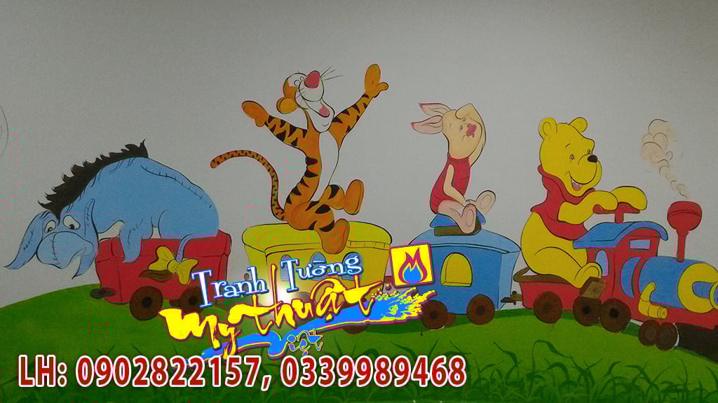 Vẽ Tranh Tường Mầm Non Hoàng Lam – Chung Cư HQC Plaza Bình Chánh Vẽ Tranh Tường Mầm Non Hoàng Lam – Chung Cư HQC Plaza Bình Chánh