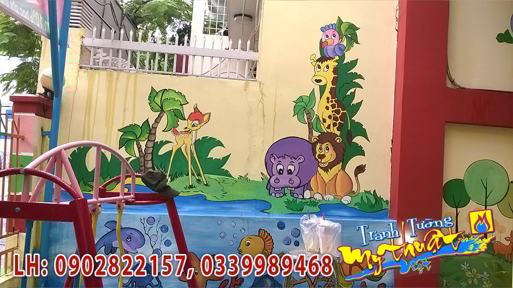 Vẽ Tranh Trang Trí Trường Mầm Non Tư Thục Quận 6 Vẽ Tranh Trang Trí Trường Mầm Non Tư Thục Quận 6