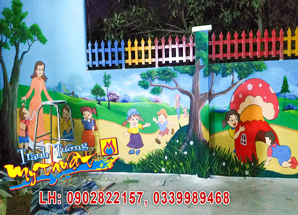 tranh-tuong-mam-non-ngoai-troi-trang-bom tranh-tuong-mam-non-ngoai-troi-trang-bom