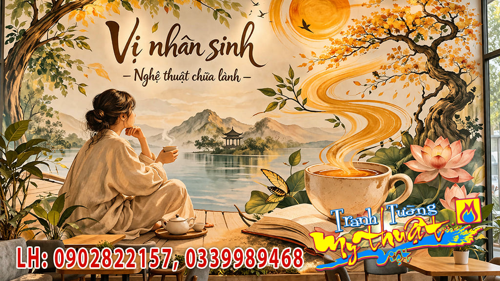 Xu Hướng Vẽ Tranh Tường 2026- Khi Nghệ Thuật Giao Thoa Cùng Công Nghệ Xu Hướng Vẽ Tranh Tường 2026- Khi Nghệ Thuật Giao Thoa Cùng Công Nghệ