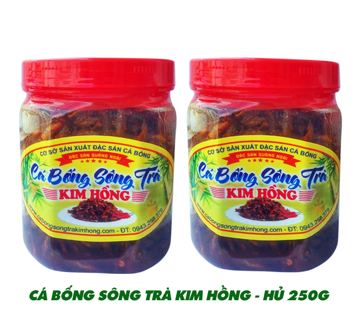 Cá Bống Sông Trà Kim Hồng - hủ 250g