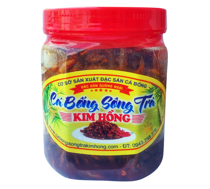 Cá bống sông trà Kim Hồng hủ 500g