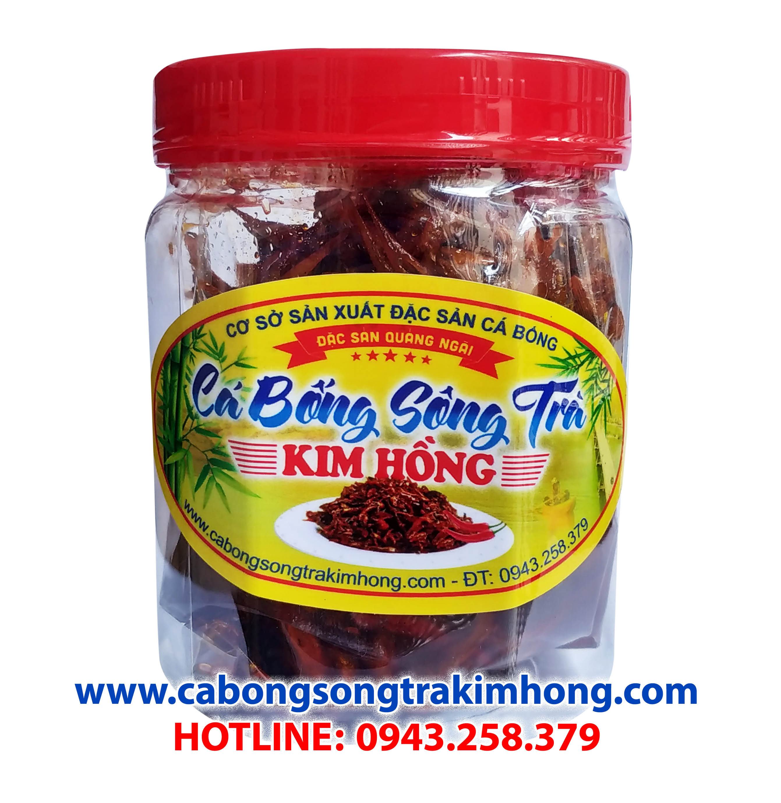 Cá bống sông trà Kim Hồng hủ 500g