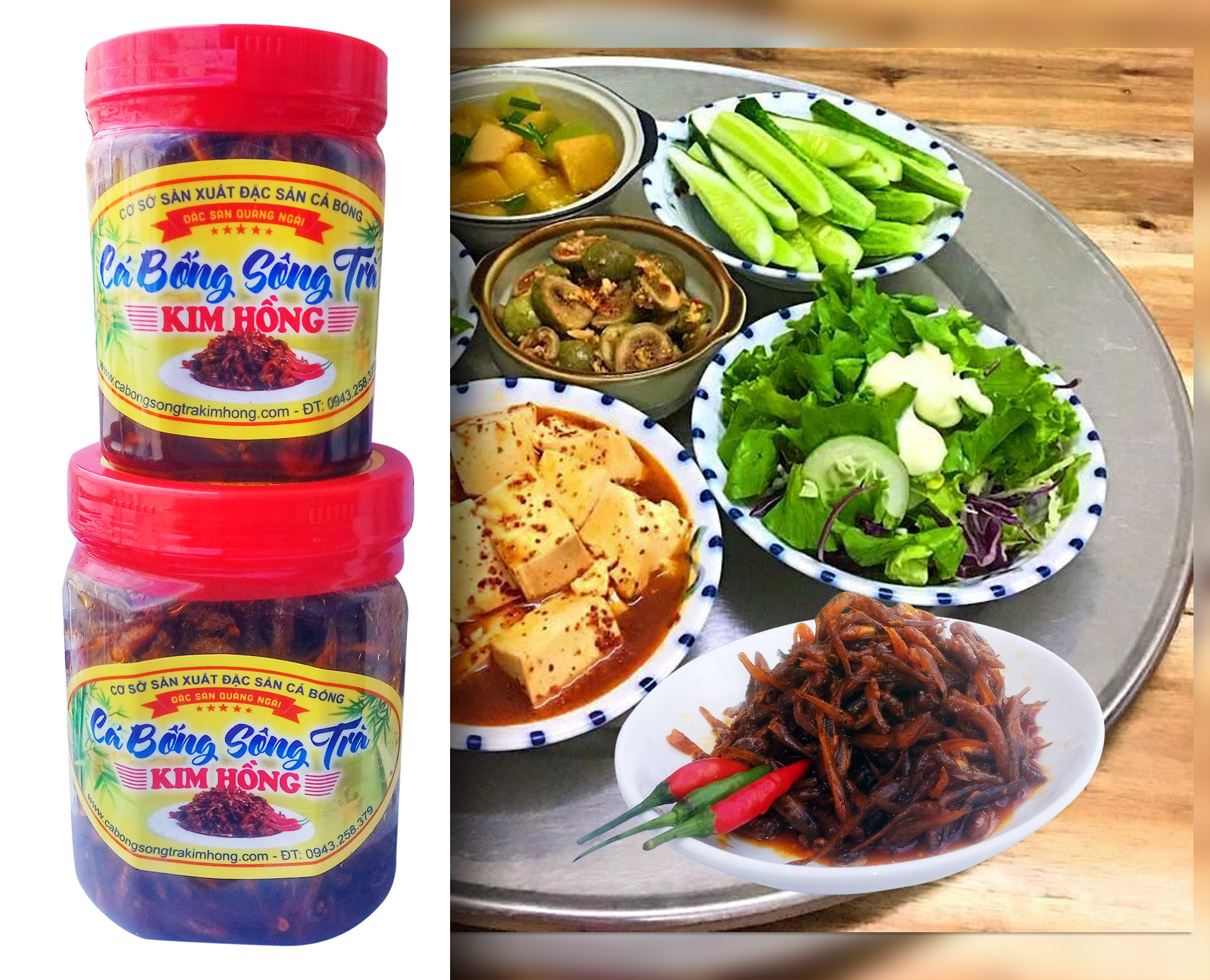 Cá bống sông trà Kim Hồng ngon bá cháy