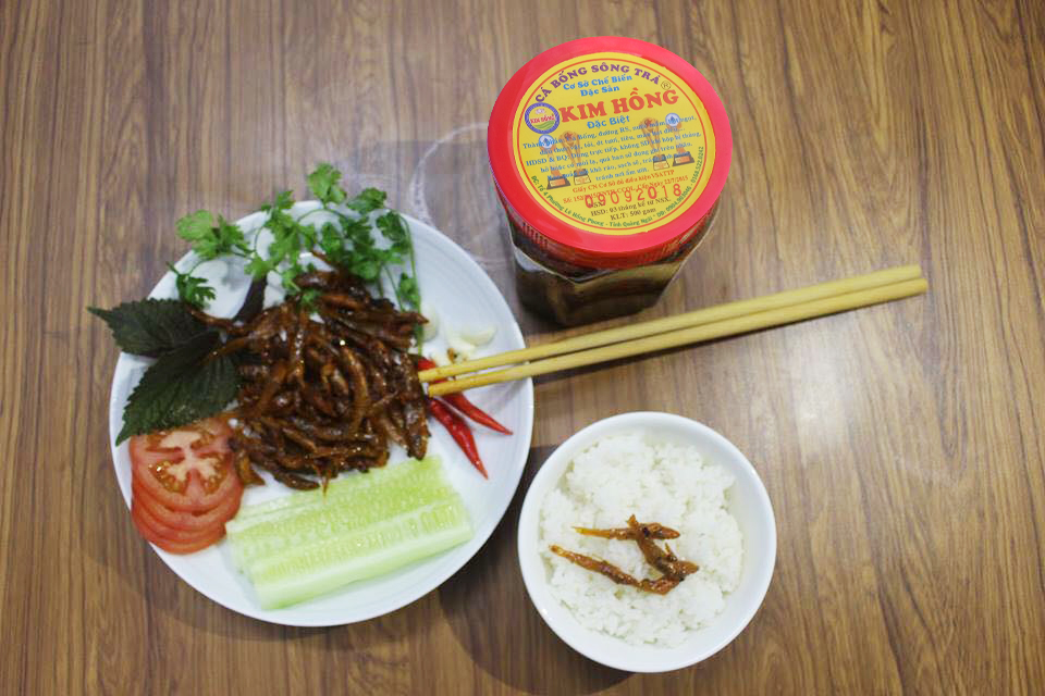 Cá bống sông trà Quảng Ngãi