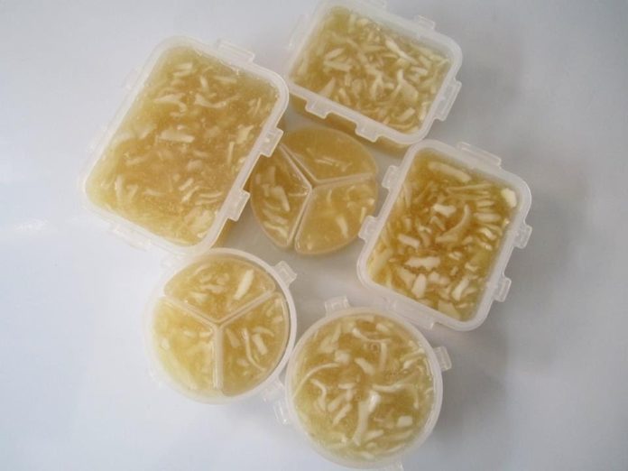 Chè rau câu chân vịt