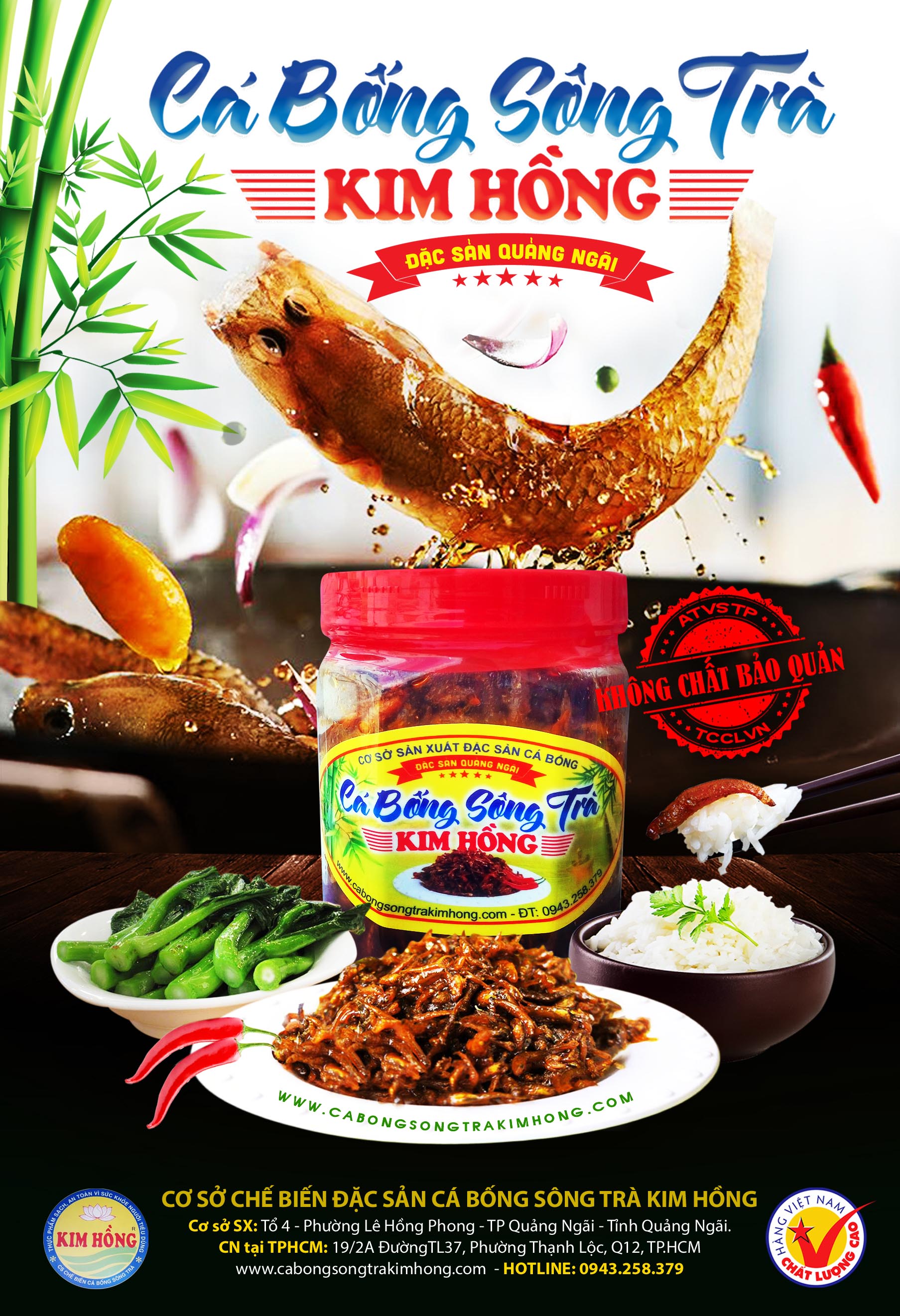 Đặc sản cá bống sông trà Quảng Ngãi