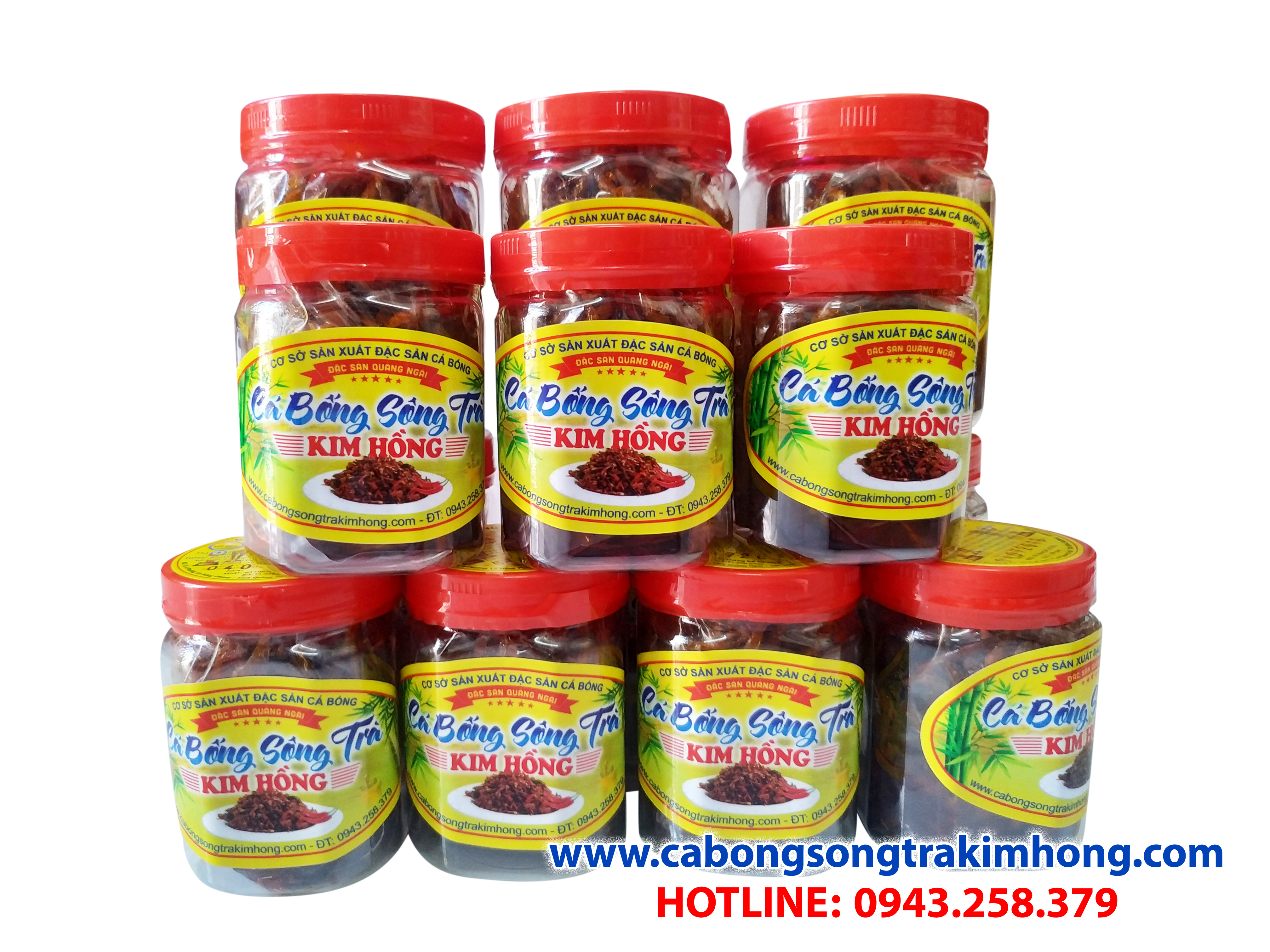 Hủ lớn và nhỏ cá bống Kim HỒng