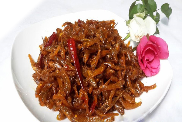 Món cá bống sông trà Quảng Ngãi