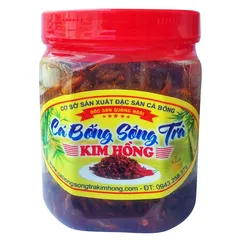 Cá bống Sông Trà Kim Hồng - hủ 500g