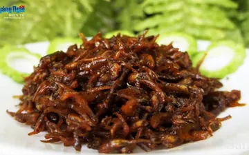 Cá bống sông trà kho tiêu - Đặc sản Quảng Ngãi