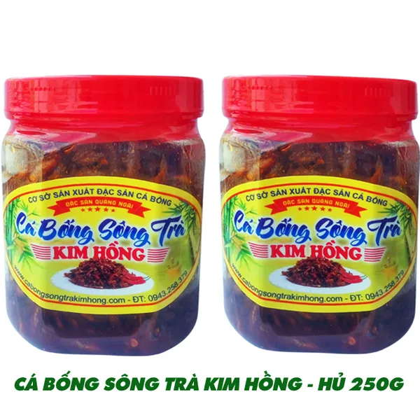 Cá Bống Sông Trà Kim Hồng - hủ 250g