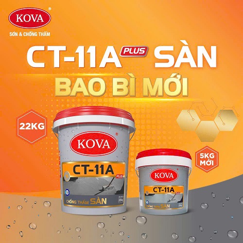 BAO BÌ MỚI CỦA KOVA CT11A PLUS SÀN NĂM 2025