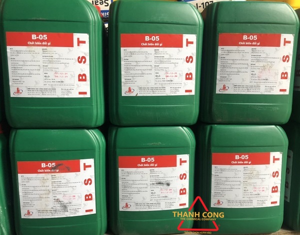 BÁO GIÁ CHẤT TẨY GỈ B05 TẠI TPHCM