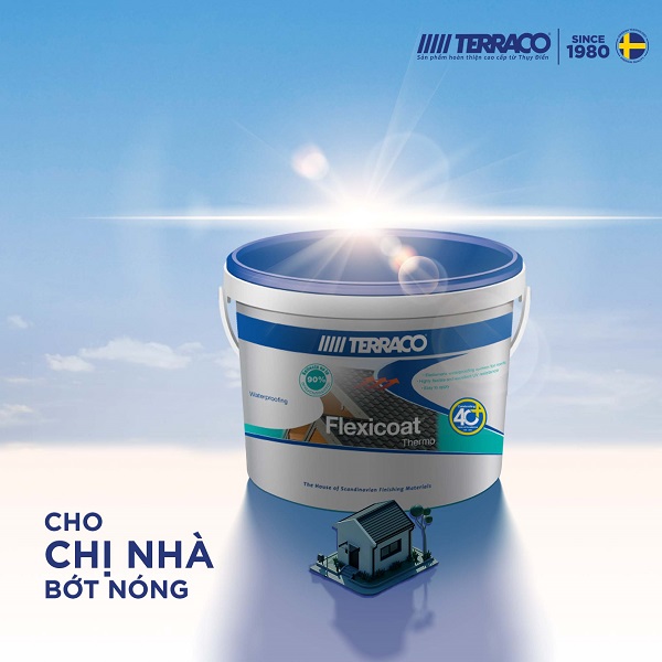 FLEXICOAT THERMO CHO NGÔI NHÀ BỚT NÓNG