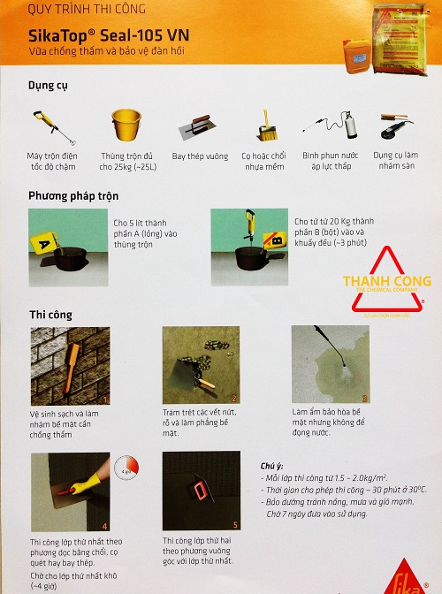 SIKATOP SEAL 105 TẠI HCM SIKATOP SEAL 105