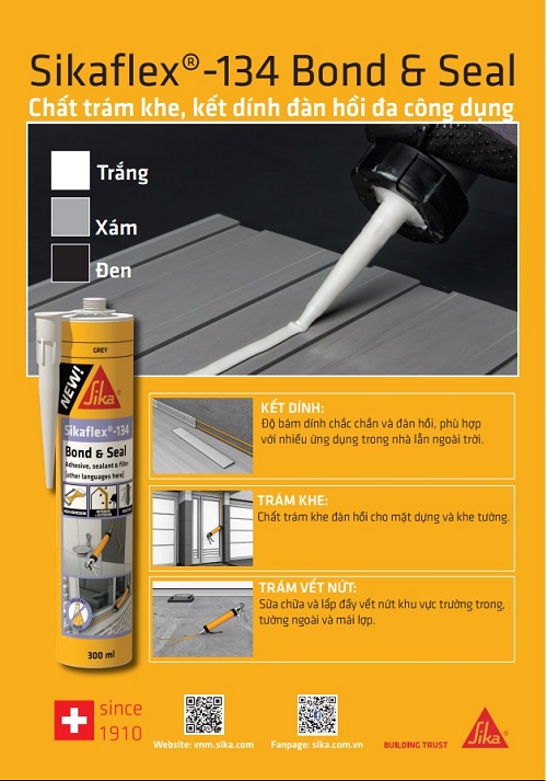 KEO TRÁM KHE SIKAFLEX 134 TẠI TPHCM