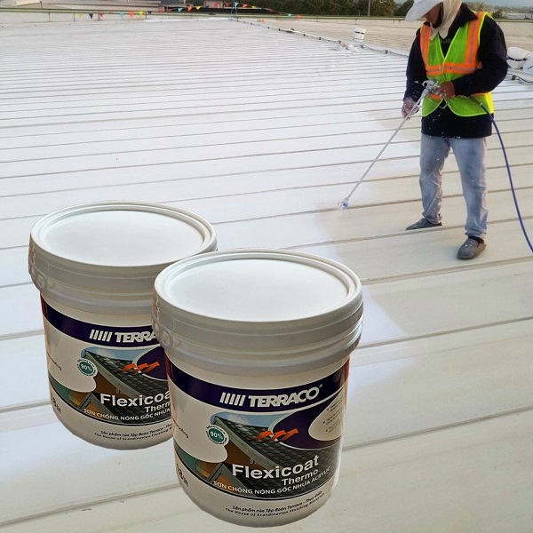 SƠN CÁCH NHIỆT MÁI TÔN TERRACO FLEXICOAT THERMO