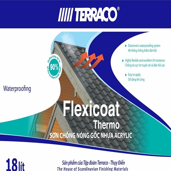 SƠN CHỐNG NÓNG GỐC ACRYLIC FLEXICOAT THERMO