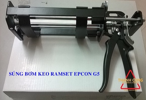 BÁO GIÁ SÚNG BƠM KEO RAMSET G5 TẠI HỒ CHÍ MINH BÁO GIÁ SÚNG BƠM KEO RAMSET G5
