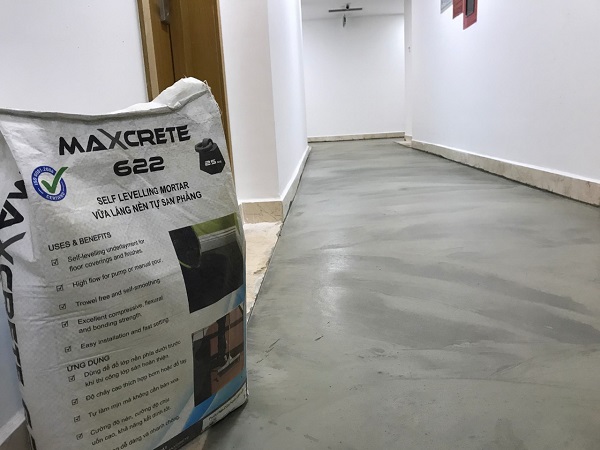 VỮA LÁNG NỀN TỰ SAN PHẲNG MAXCRETE 622