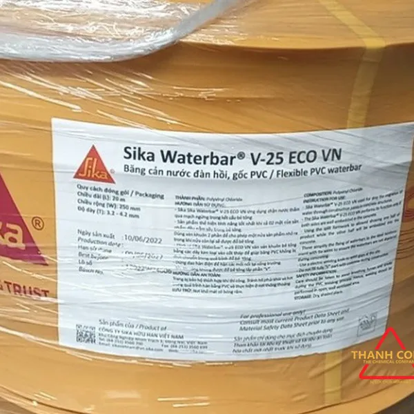 BĂNG CẢN NƯỚC SIKA WATERBAR V25 ECO VN