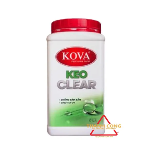 KEO BÓNG NƯỚC KOVA CLEAR 1L
