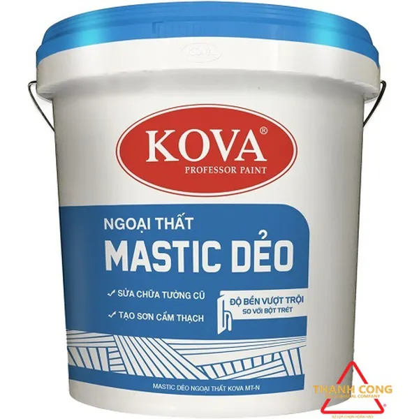 MASTIC DẺO NGOẠT THẤT KOVA MT-N 25KG