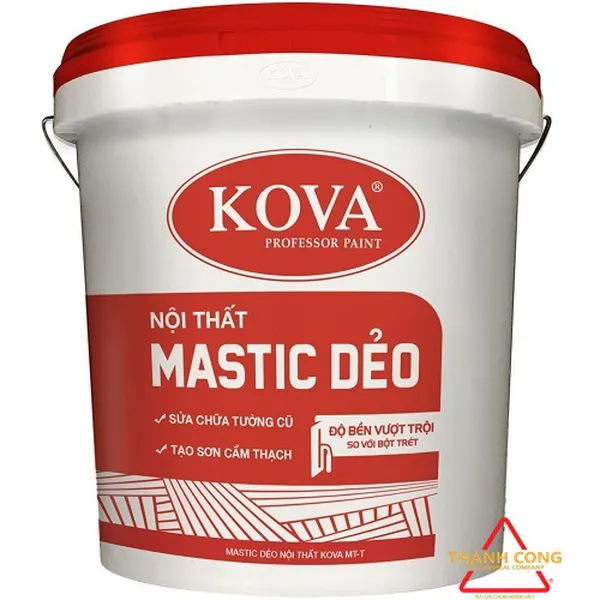 MASTIC DẺO NỘI THẤT KOVA MT-T 25KG