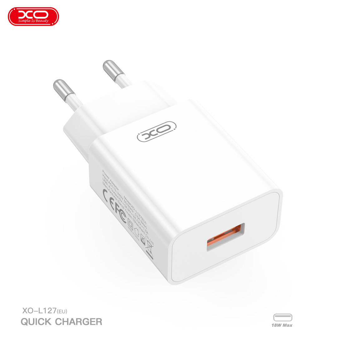 Đầu Sạc Chính Hãng XO L127 Đầu Sạc Chính Hãng XO L127