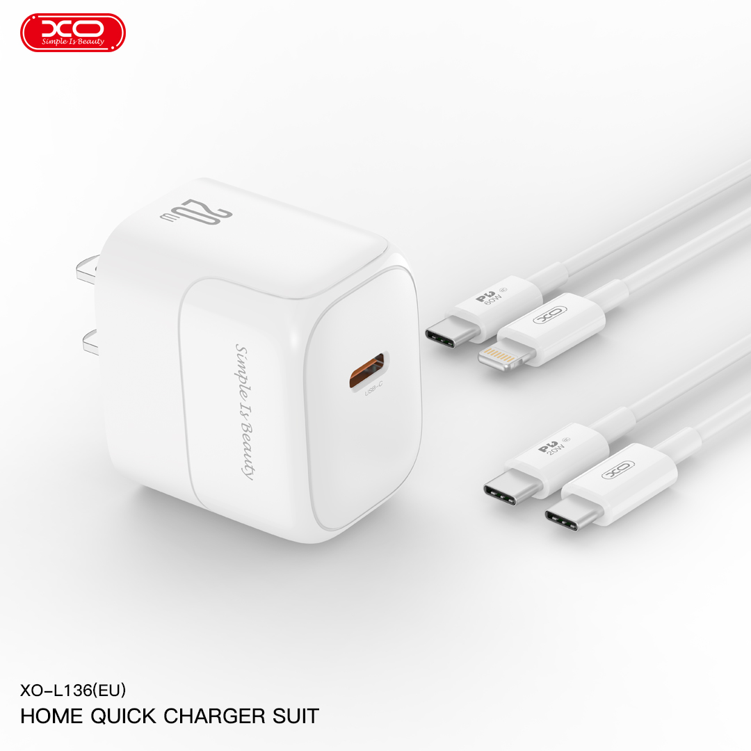 Bộ Sạc Điện Thoại XO L136 Bộ Sạc Điện Thoại XO L136