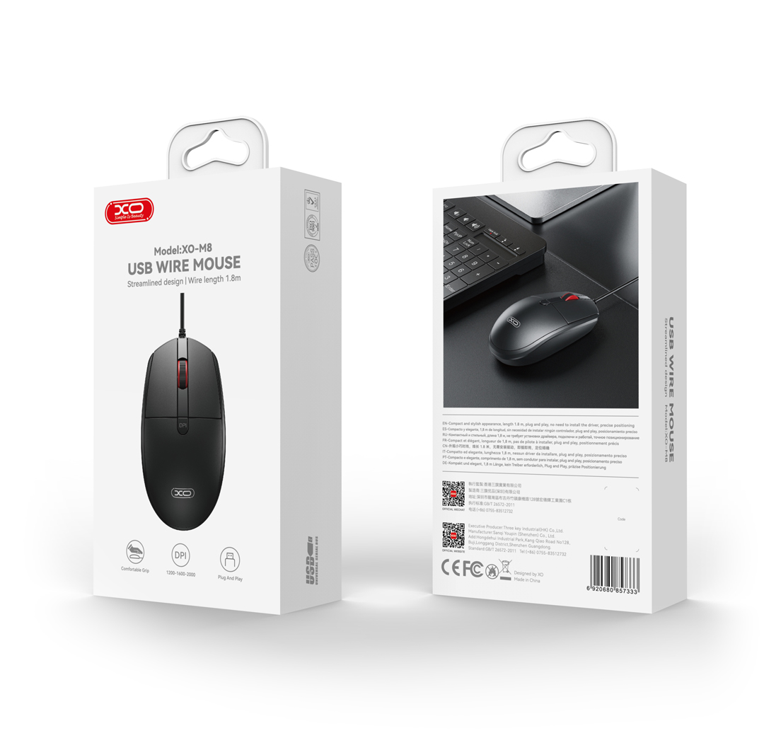 Chuột Có Dây Đa Năng XO M8 Chuột Có Dây Đa Năng XO M8